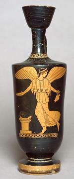 Red figure lekythos
